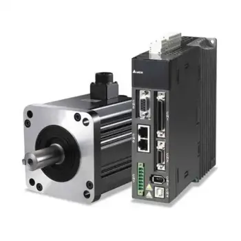 سروو موتور دلتا سری A2 توان 5.5KW دور 1500RPM ترمزدار مدل ECMA-L11855S3